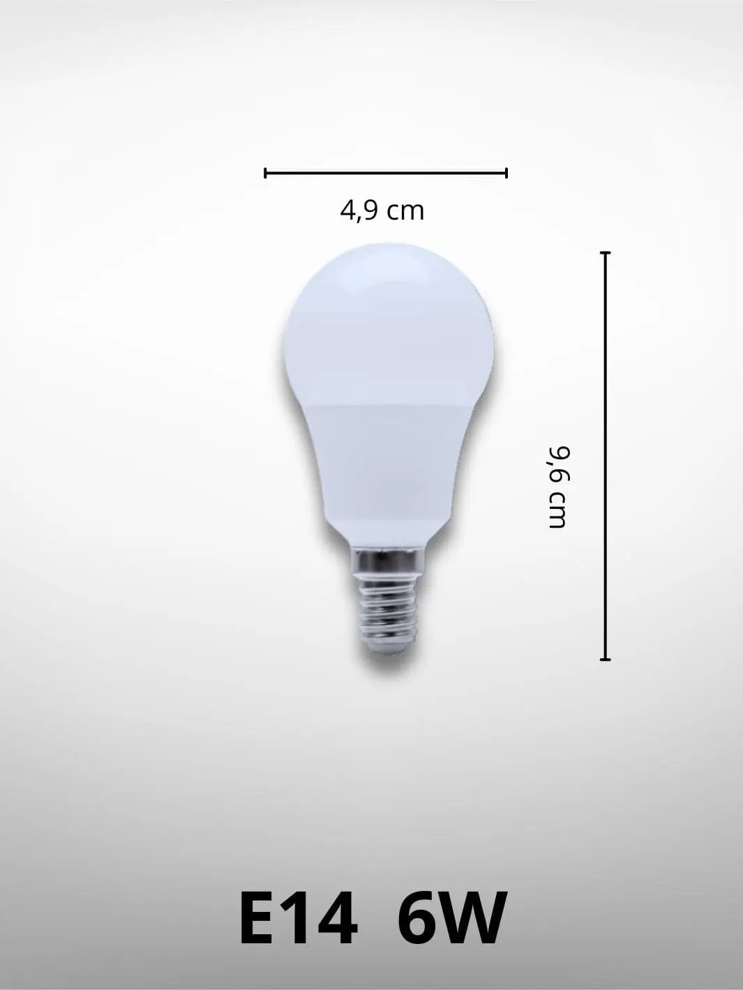 Ampoule LED <br> E14 Classique 6 W solampe.com