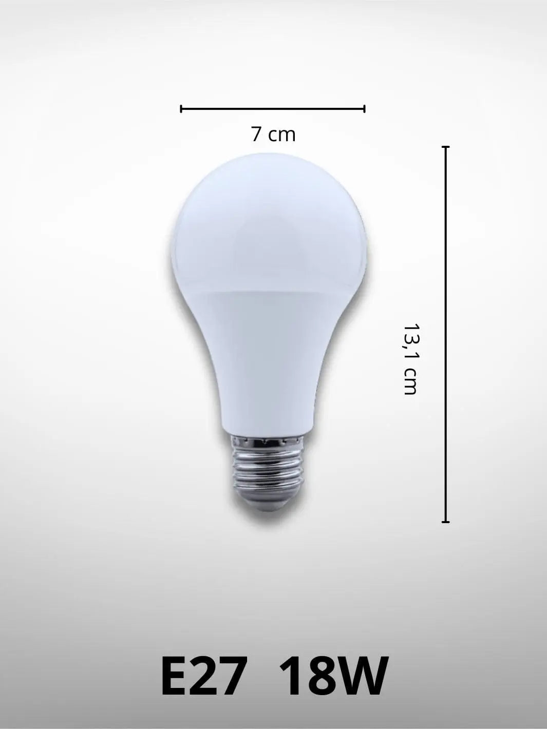 Ampoule LED <br> E27 Classique 18 W solampe.com