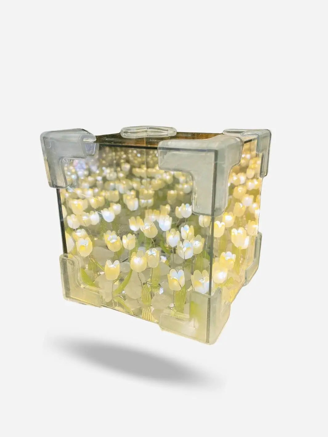 Guirlande lumineuse LED 20 Tulipes jaune solampe.com