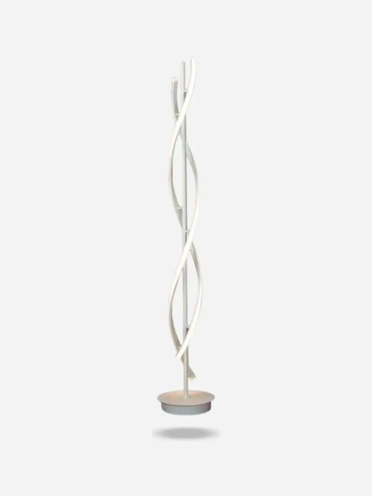 Lampadaire Led <br> La Spirale Lumineuse Immaculée solampe.com