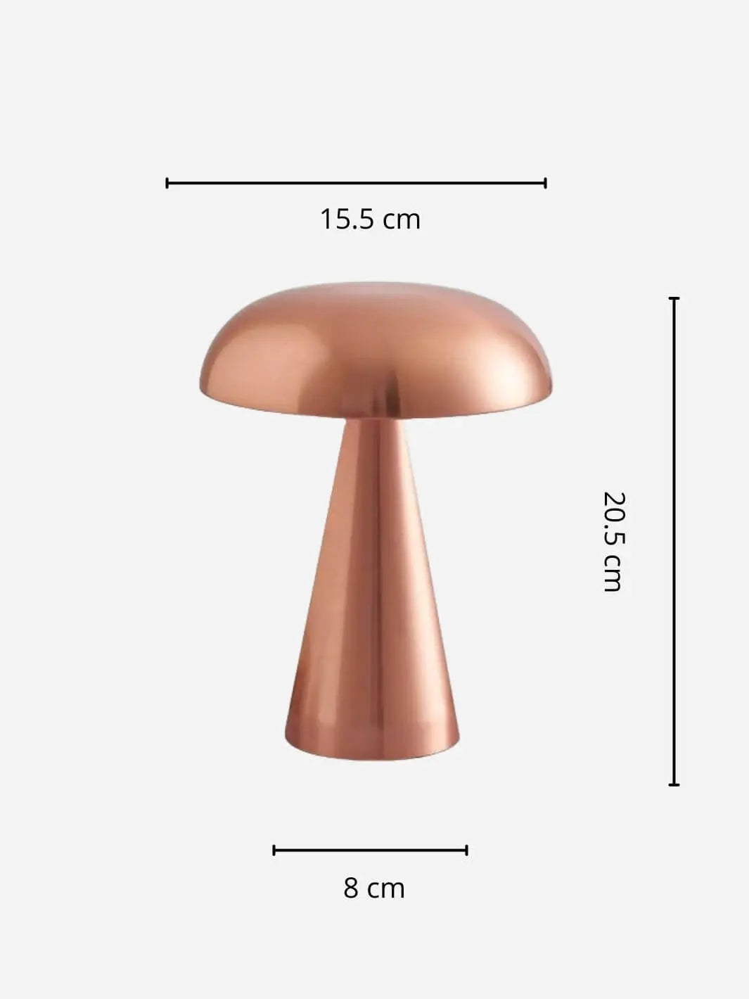 Lampe de chevet Vintage <br> Le Dôme d'or rose solampe.com