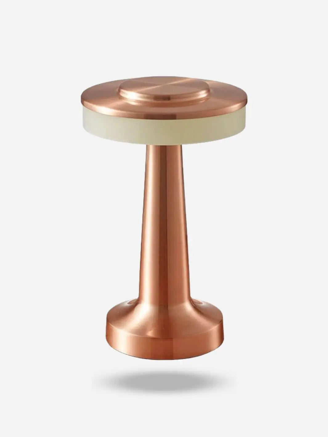 Lampe de chevet <br> Disque d'or rose solampe.com