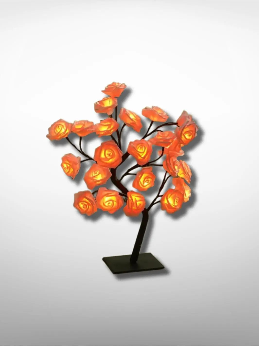 Lampe de chevet <br> L'arbre Fleuri Orange solampe.com