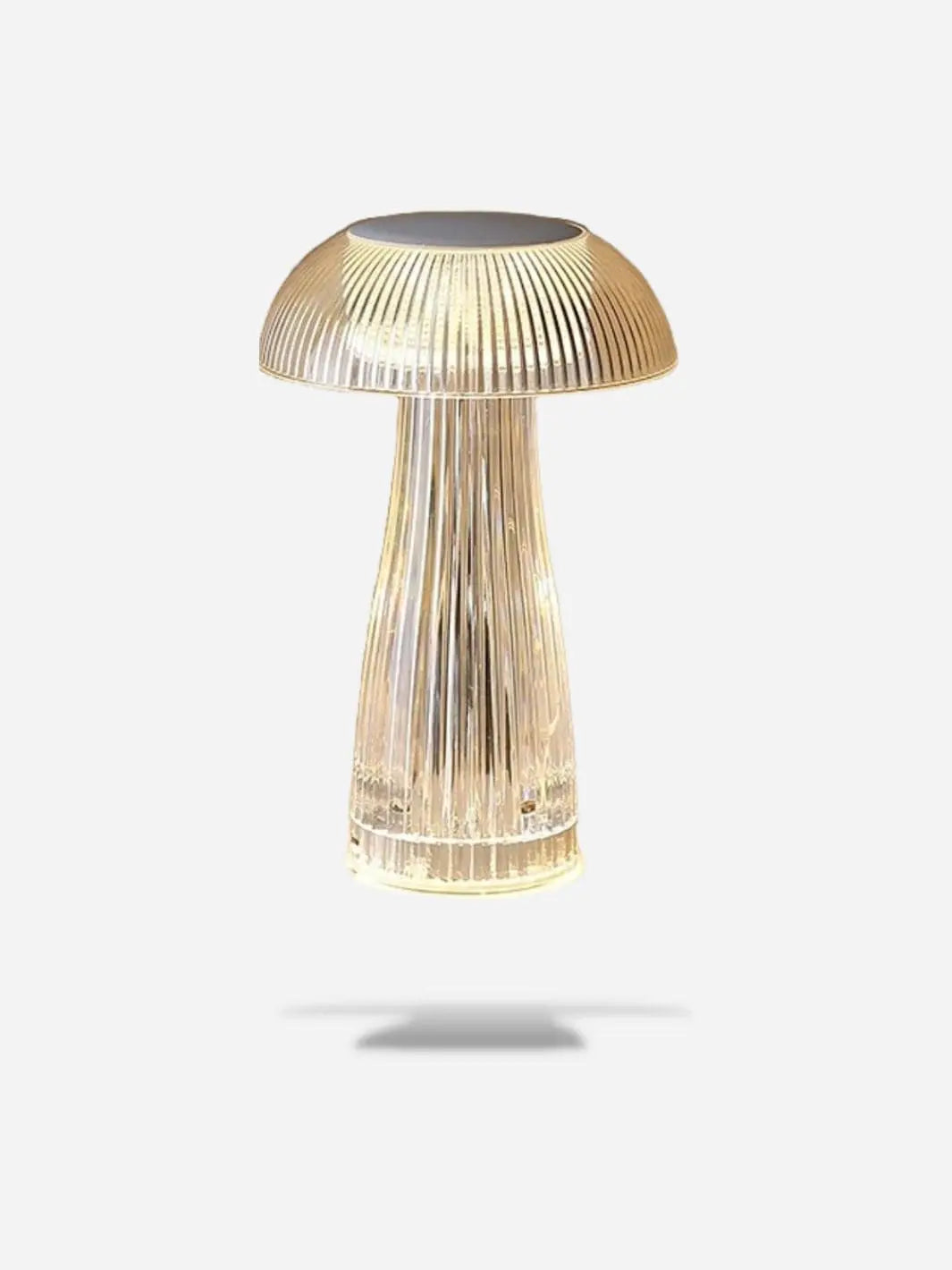 Lampe de chevet <br> La Méduse de cristal solampe.com