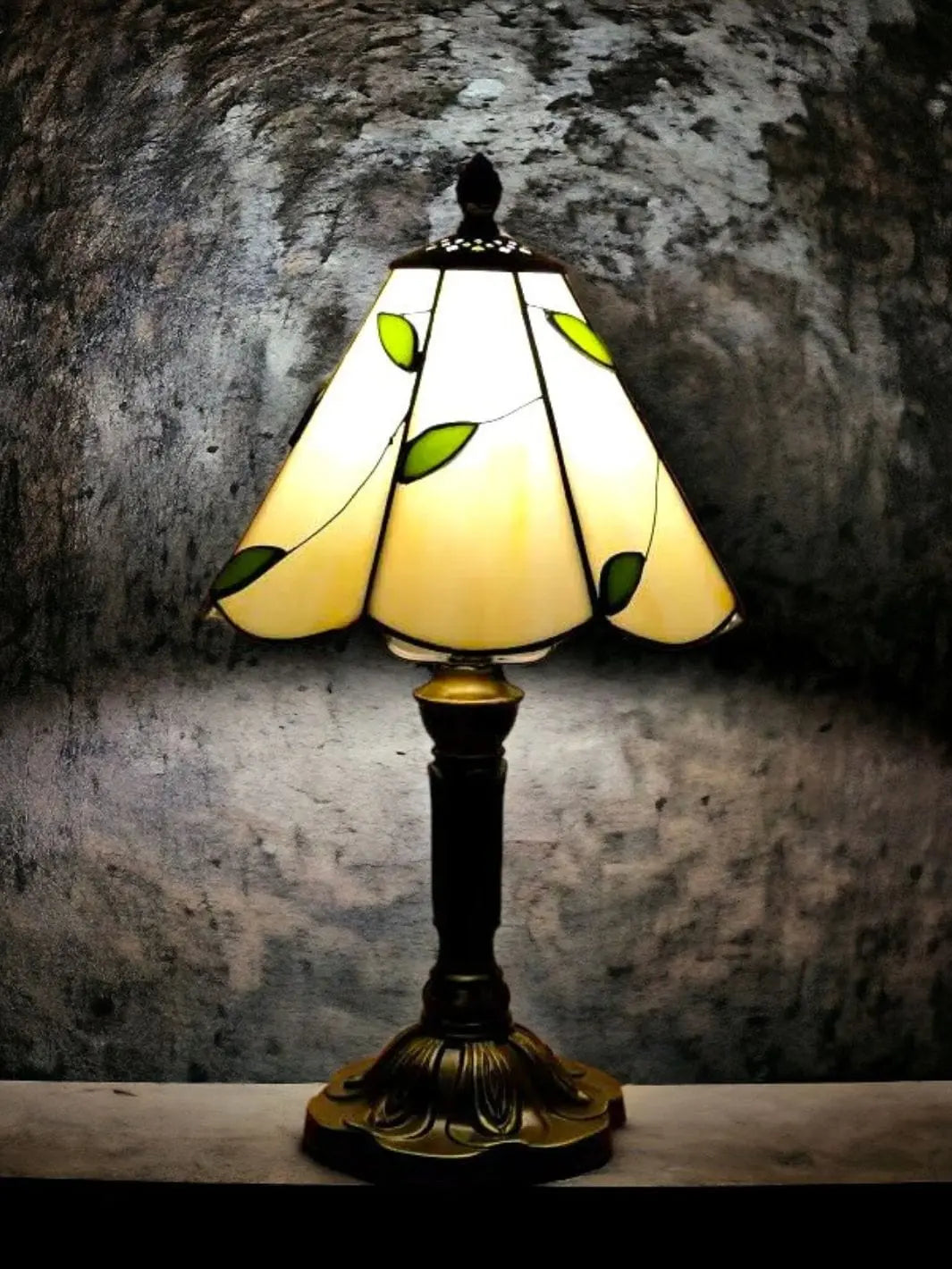 Lampe de chevet <br> Perles d'Emeraude solampe.com