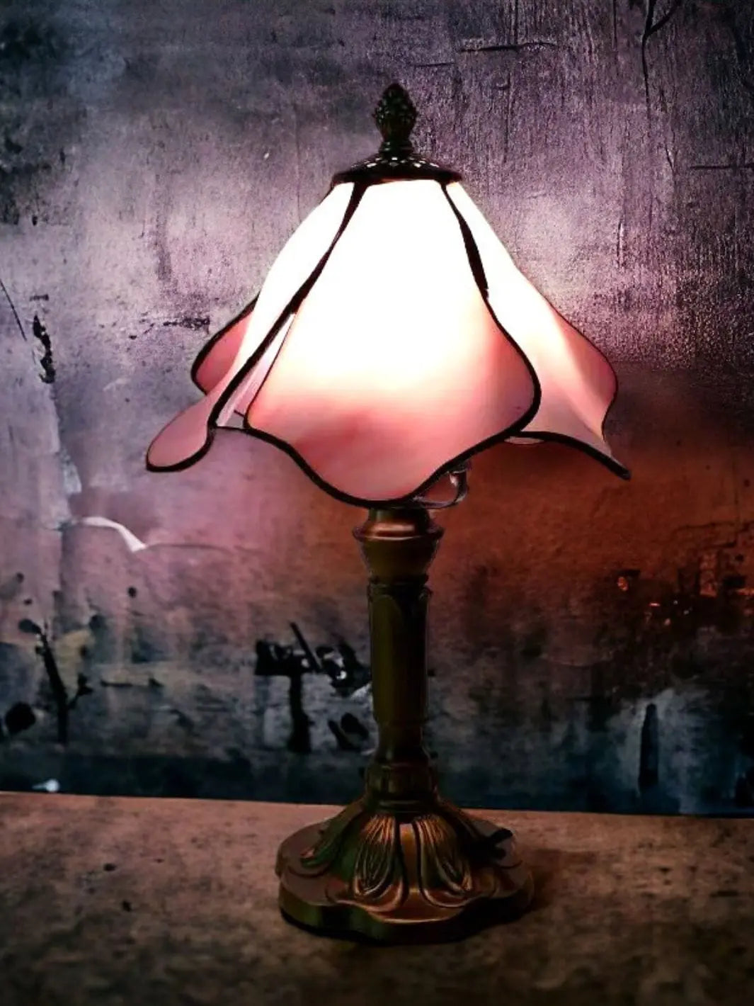 Lampe de chevet <br> Pétale de Rose solampe.com