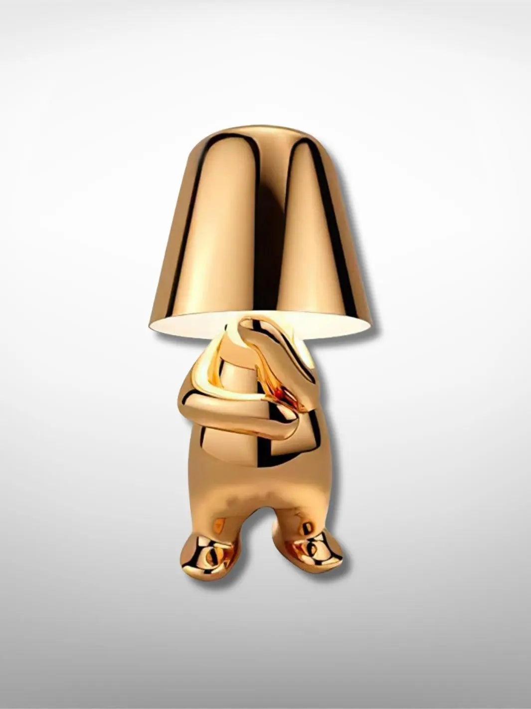 Lampe de chevet <br> Petit Bonhomme Doré Giuseppe solampe.com