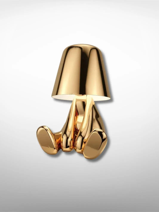 Lampe de chevet <br> Petit Bonhomme Doré Leonardo solampe.com