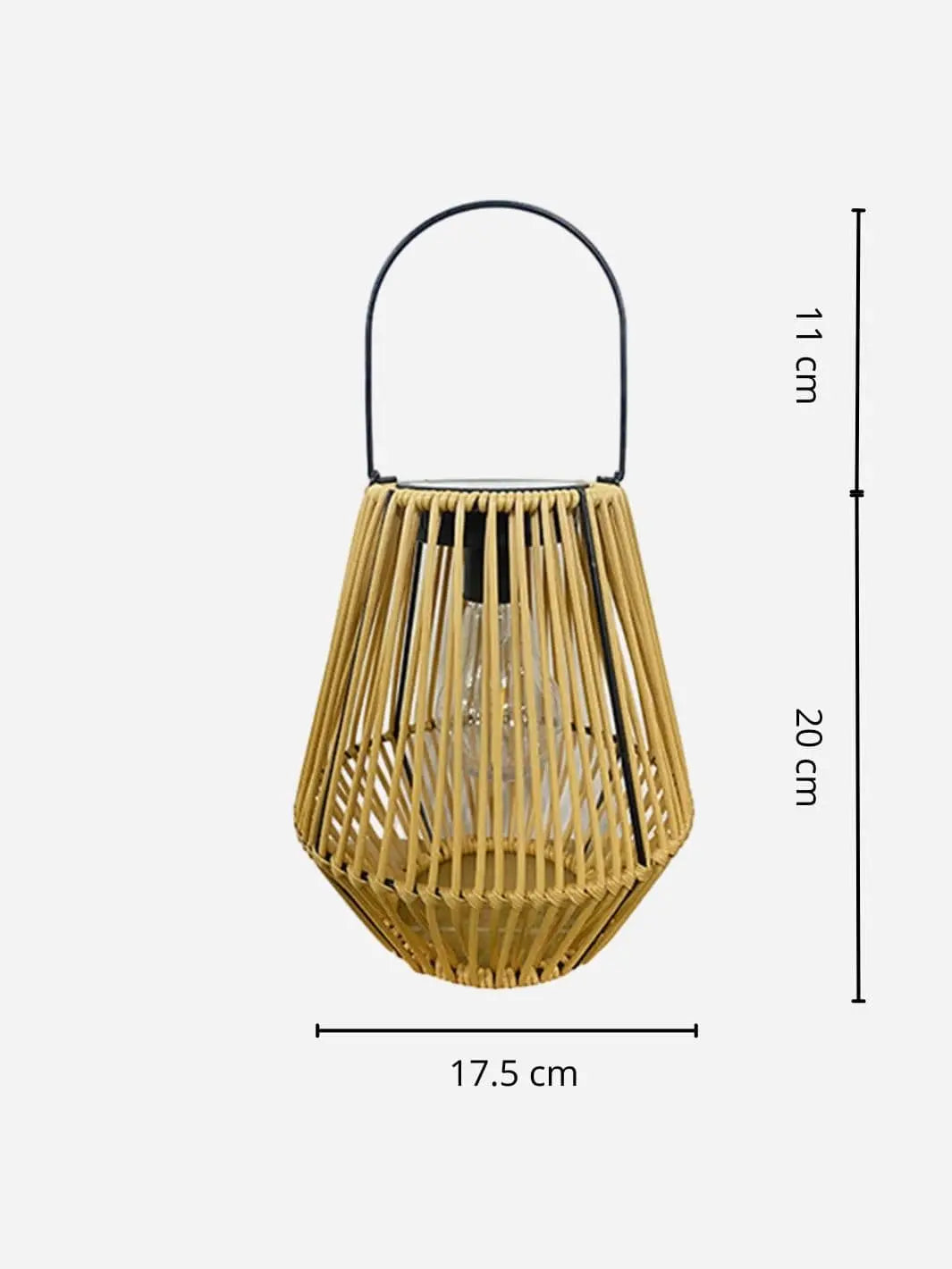 Lampe de chevet <br> la Lanterne de Rotin solampe.com