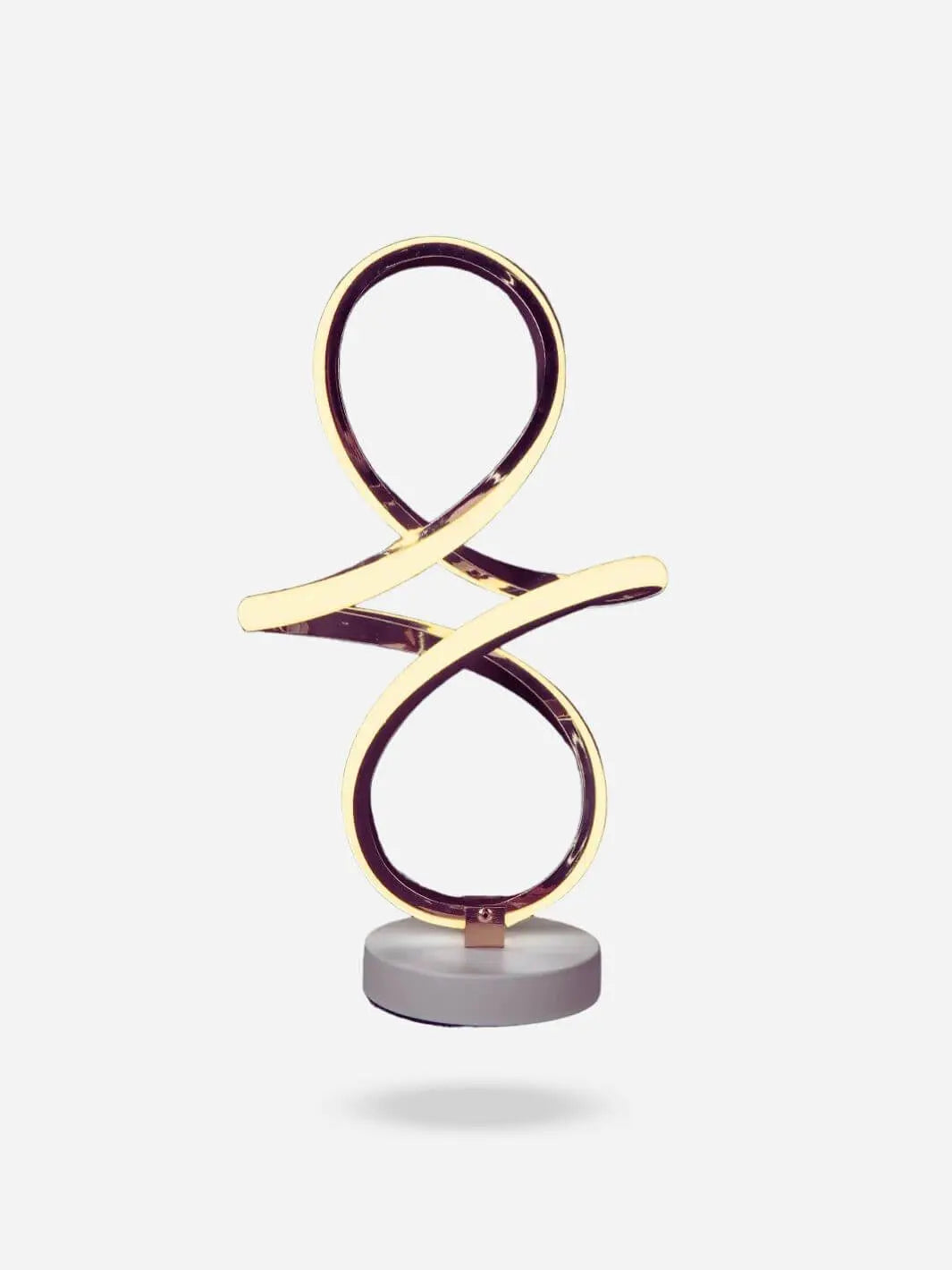 Lampe de chevet <br> la Spirale Lumineuse solampe.com