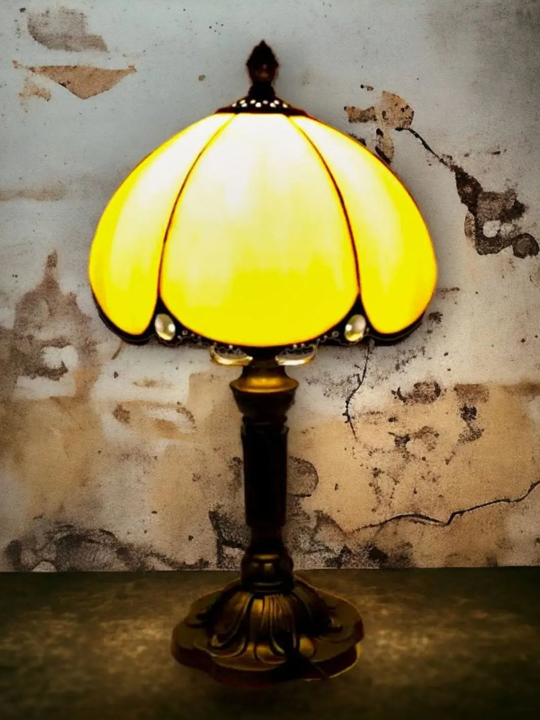 Lampe de chevet <br> le Bouton d'or solampe.com