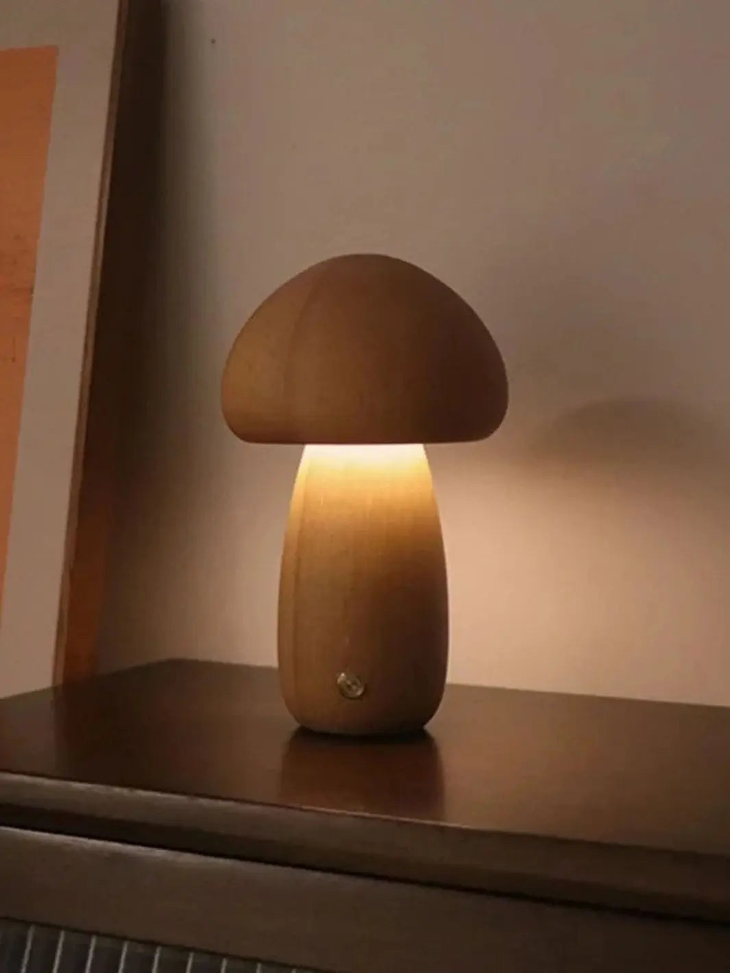 Lampe de chevet <br>  le Champignon Géant solampe.com