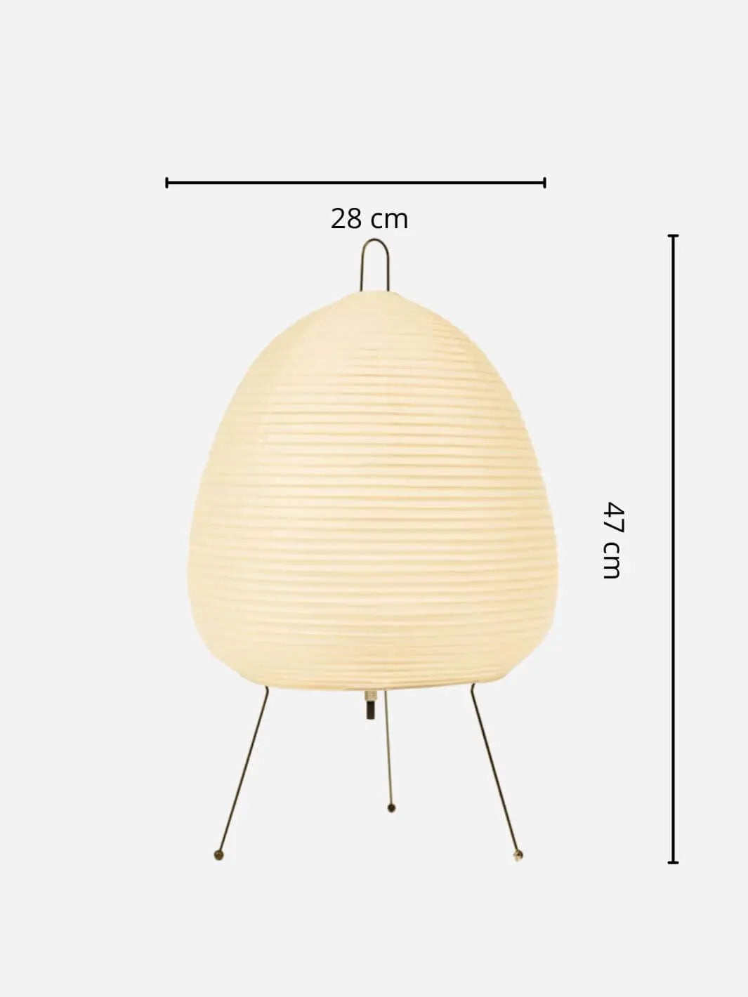 Lampe de chevet japonaise <br> papier de riz solampe.com