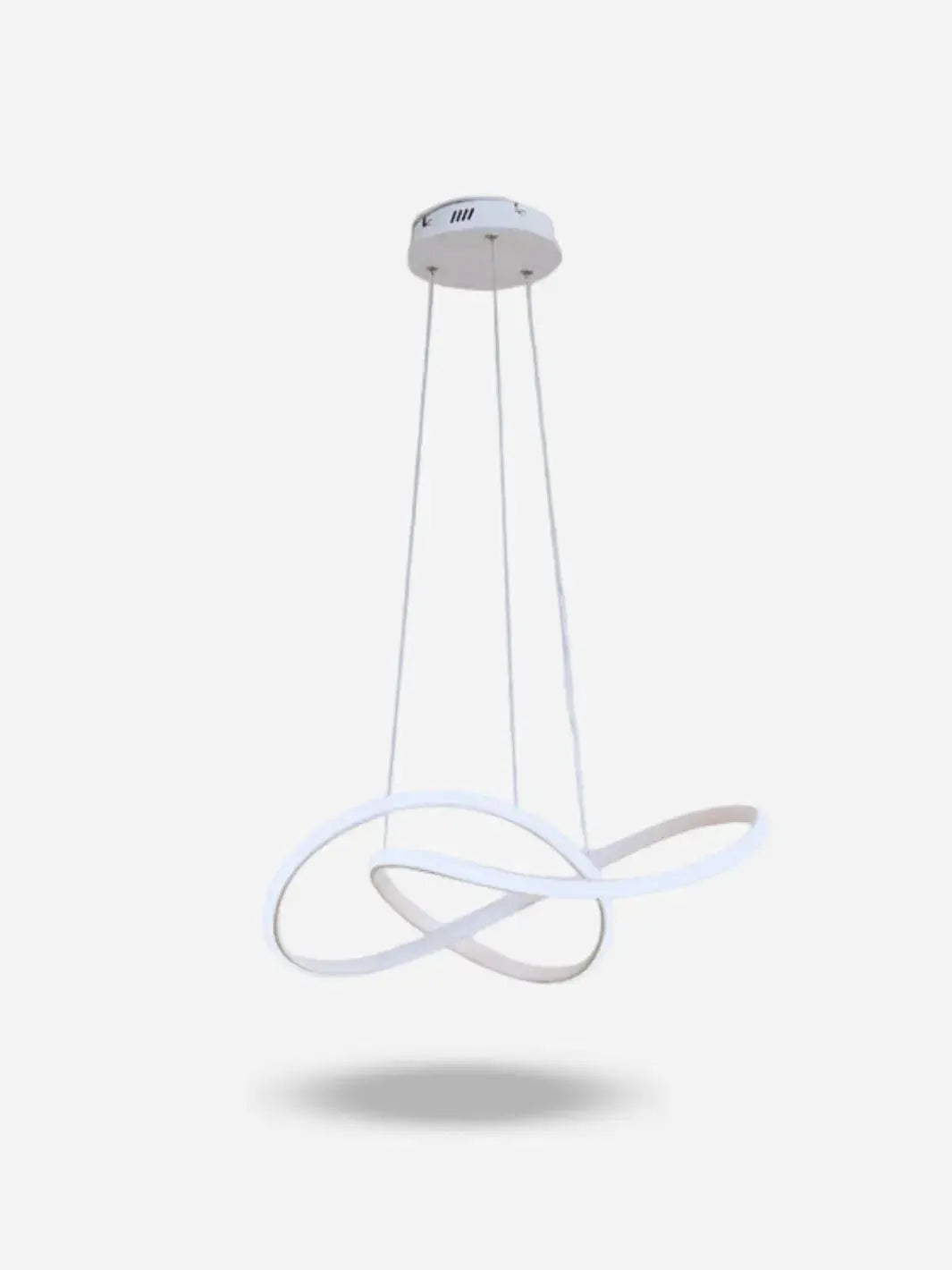 Lampe de chevet suspendue <br> Le Ruban blanc solampe.com